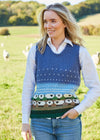 Ladies Pure Wool Sheep Vest