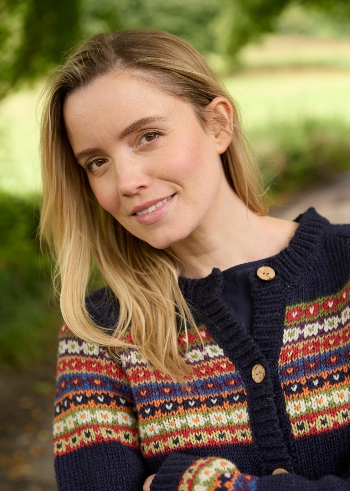 Fair Isle Pure Wool Cardigan | Colorado
