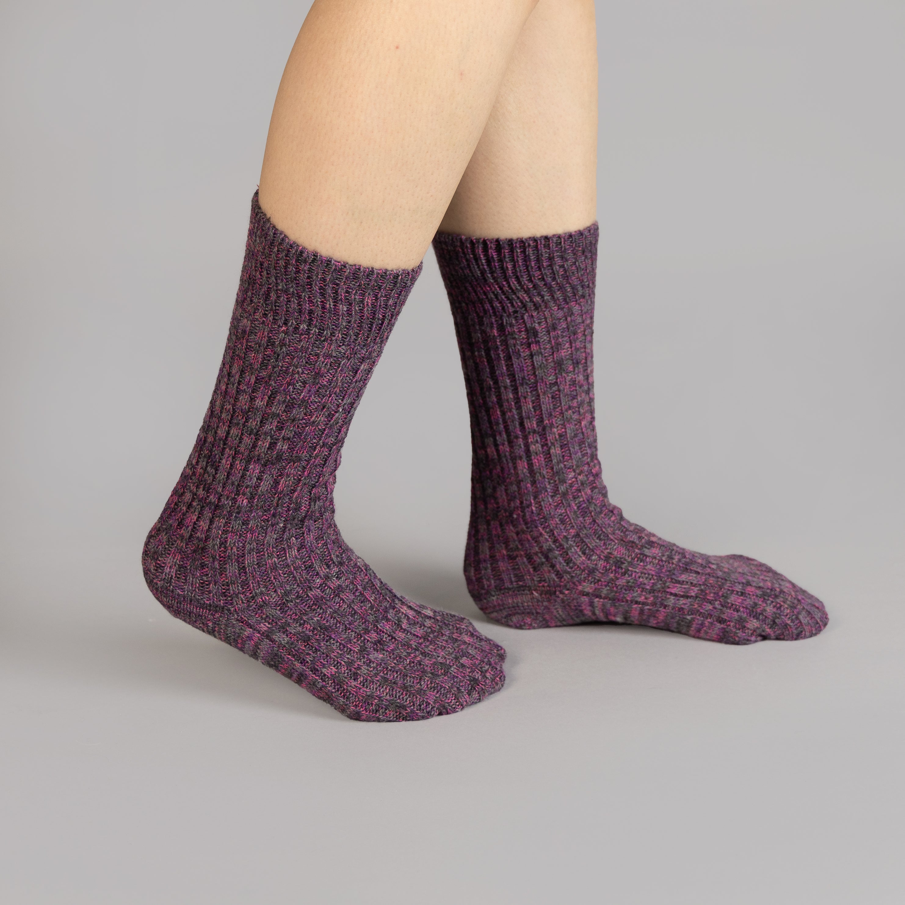 Irish Wool Cottage Socks | Pack of 7