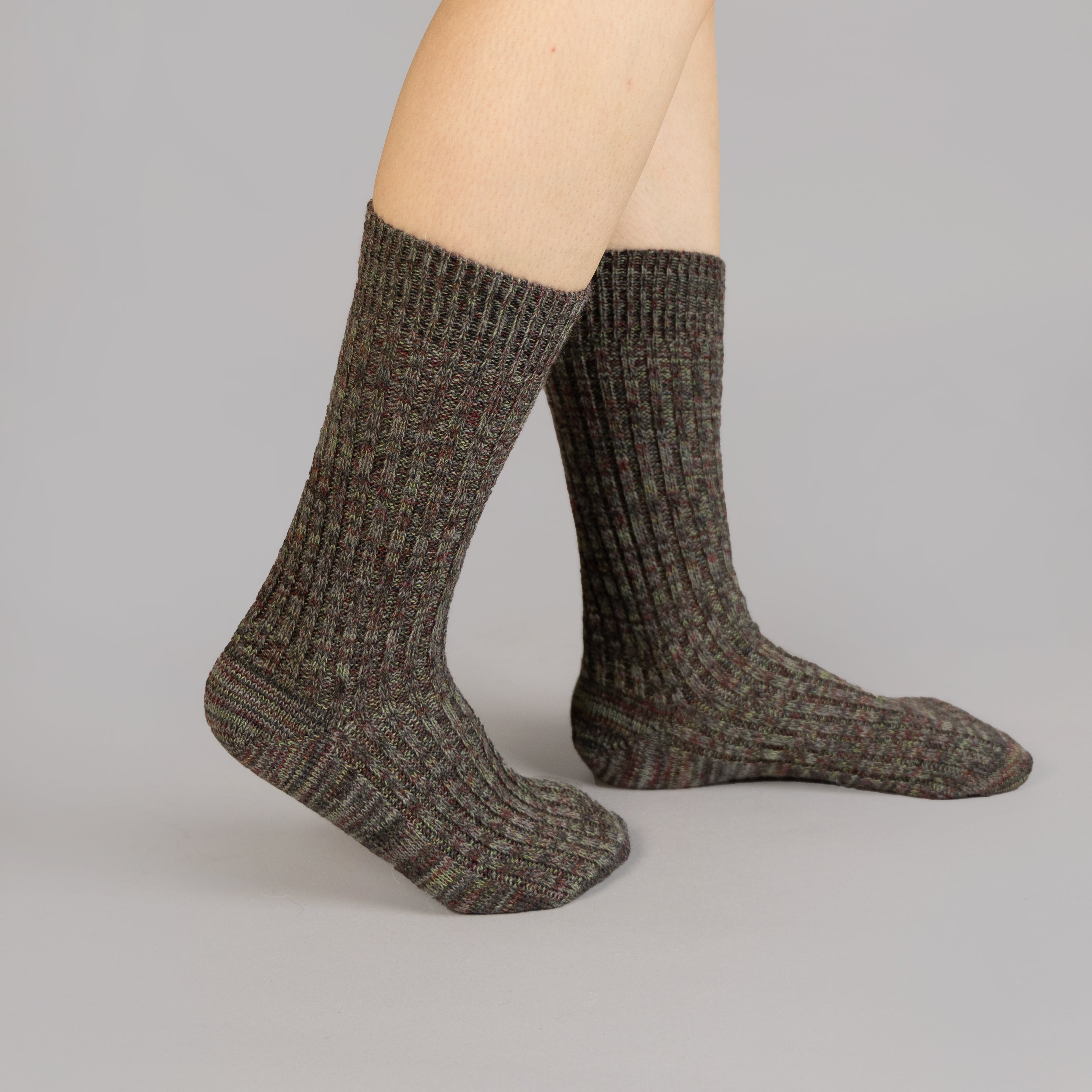 Irish Wool Cottage Socks | Pack of 7