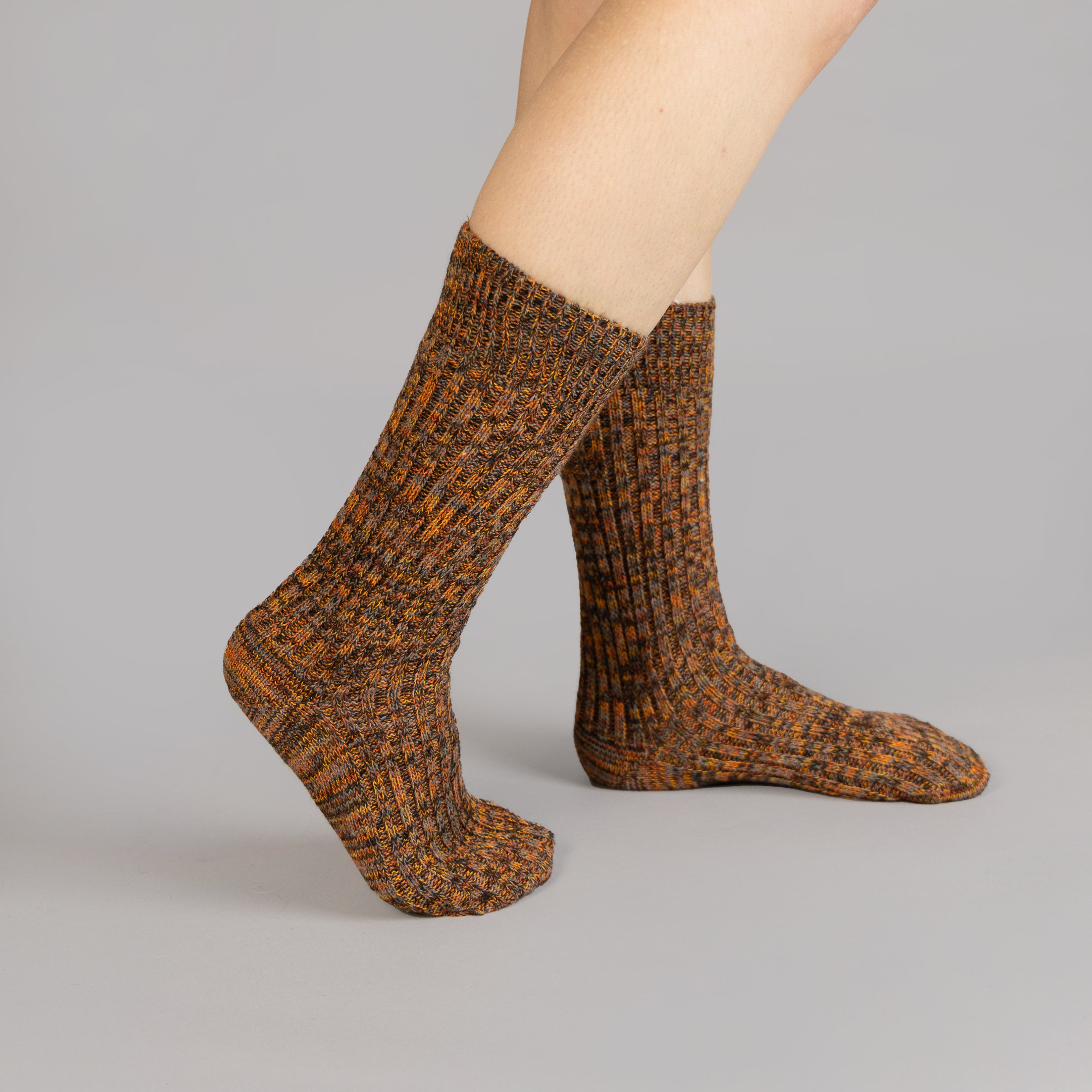 Irish Wool Cottage Socks | Pack of 7
