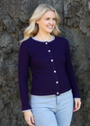 IrelandsEye Women's Killiney Cardigan | Navy