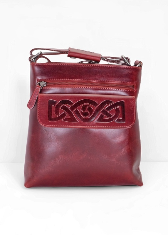 Lee River Leather Mary Bag | Red