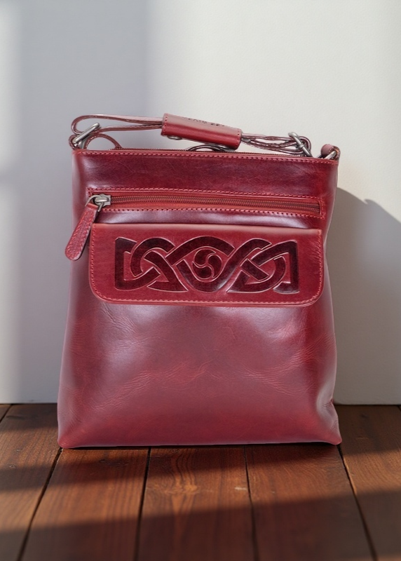 Lee River Leather Mary Bag | Red