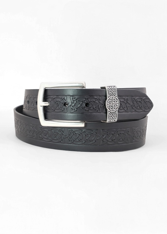 Lee River Leather Celtic Jeans Belt