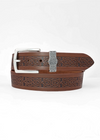 Lee River Brown Leather Celtic Jeans Belt