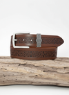 Lee River Leather Celtic Jeans Belt | Brown