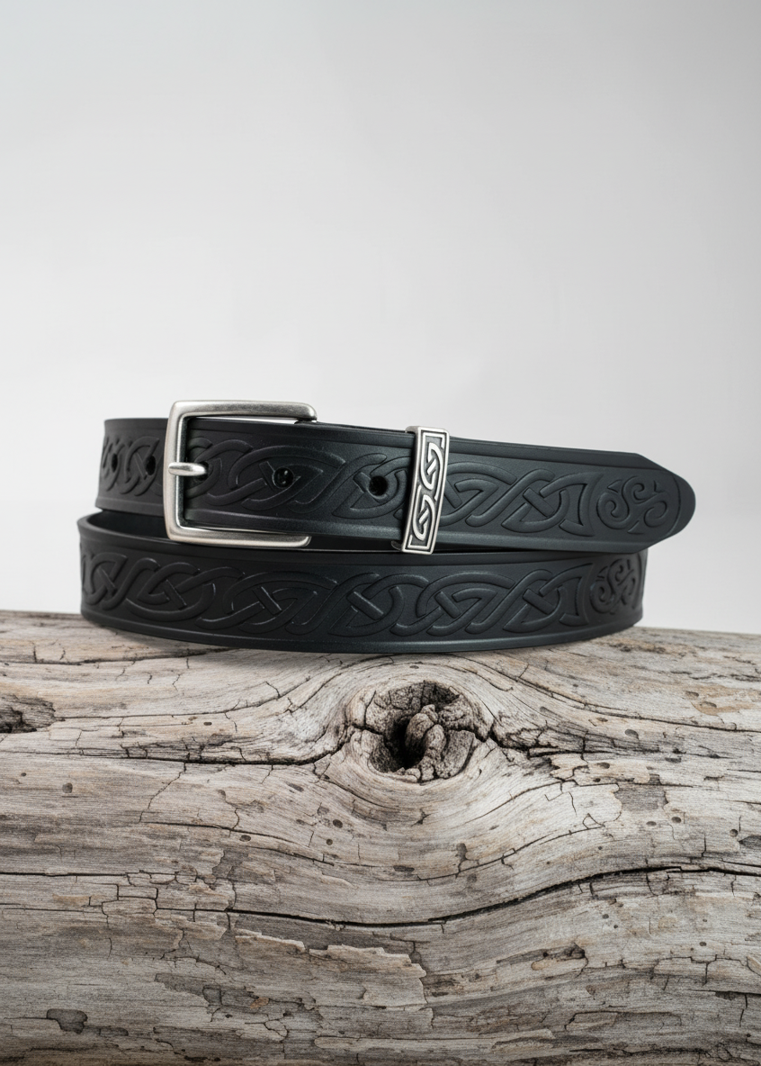 Lee River Leather Teltin Celtic Belt