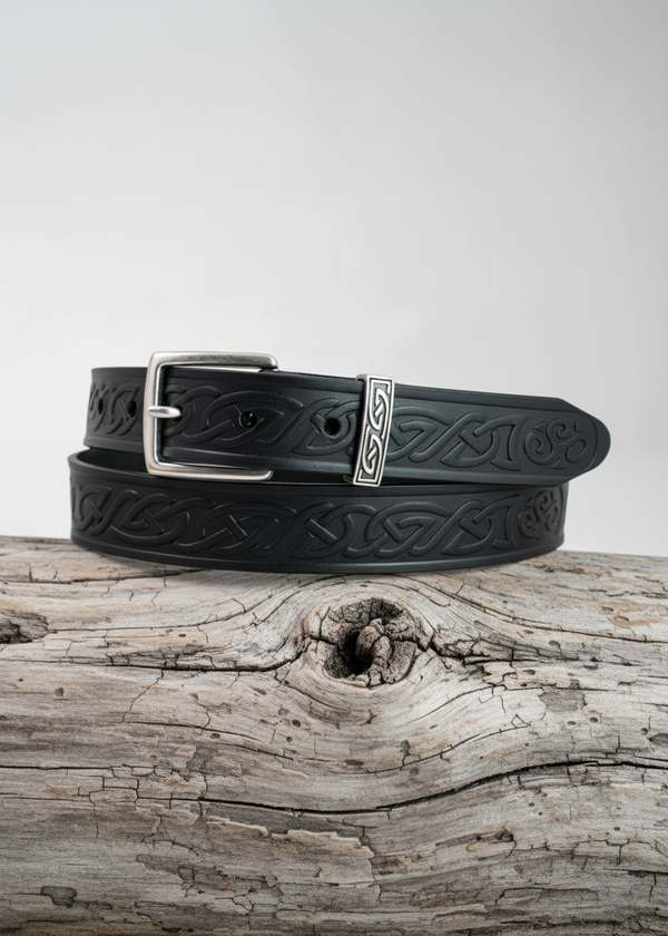 Lee River Leather Teltin Celtic Belt