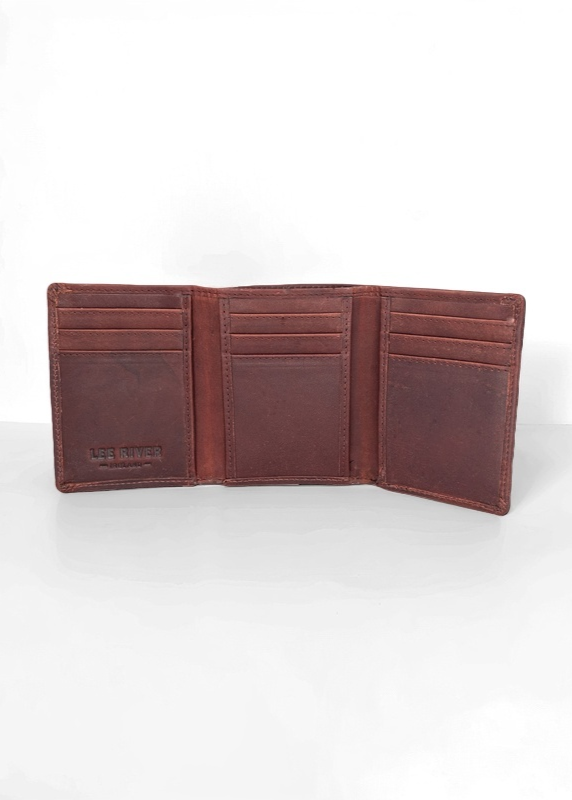 Lee River Leather Séan Tri-Fold Wallet