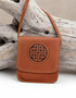 Lee River Tan Morrigan Celtic Shoulder Bag