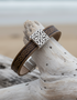 Braden Green Celtic Cuff Leather Bracelet