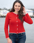 IrelandsEye Killiney Cardigan | Tandoori