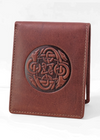 Celtic Cuchulainn Leather Wallet | Brown