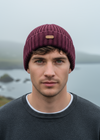 Rib Pullon Hat Turnup | Berry Red