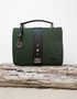Mucros Fiona Bag | Green Herringbone