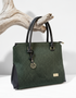 Mucros Emily Bag | Green Herringbone