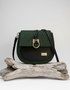 Mucros Grace Bag | Green Herringbone