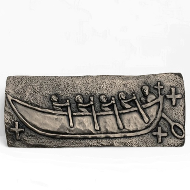 Bronze Large Bantry Boat | Wall Plaque