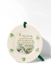 Belleek Classic Irish Blessing Ornament