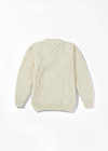 Aran Wool Sweater | Natural
