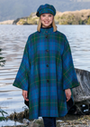 Mucros Dunloe Cape | Green Blue Check