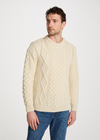 Aran Wool Sweater | Natural