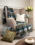 McNutt Wool Throw | Forest Block