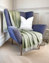 Mcnutt Lambswool Throw | Spotted Green