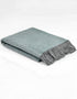 Mcnutt Wool Throw | Cosy Aqua