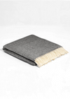 McNutt Herringbone Blanket Throw | Storm Gray