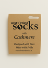 West of Ireland Cashmere Socks | Lime