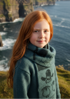 Kids Aran Sheep Scarf