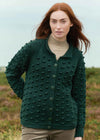 Aran Popcorn Stitch Cardigan