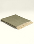 Mcnutt Wool Throw | Skellig Olive - Clearance
