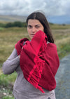McNutt Lipstick Reversible Cashmere Wrap