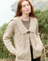 Beltra One Button Aran Cardigan | Parsnip