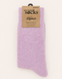 Chaussettes en alpaga de l'ouest de l'Irlande | Roses
