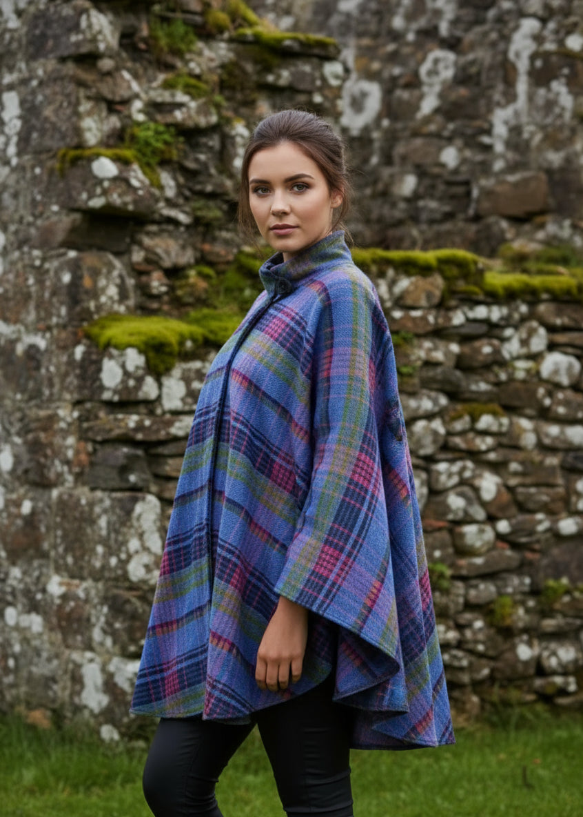 Jimmy Hourihan Navy Fuchsia Cape