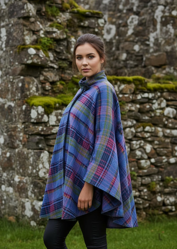Jimmy Hourihan Navy Fuchsia Cape
