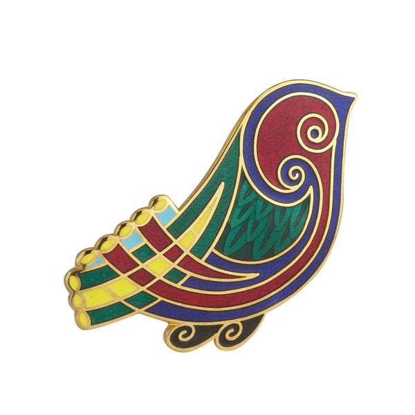 Gold Plated Bird Brooch