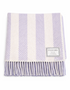 Foxford Merino Wool Throw | Heather/Purple/Moss | Clearance