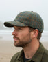 Mucros Tweed Baseball Cap | Green Plaid