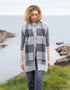John Hanly Merino Scarf | Grey Mix