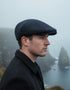 100% Donegal Tweed Flat Cap | Navy