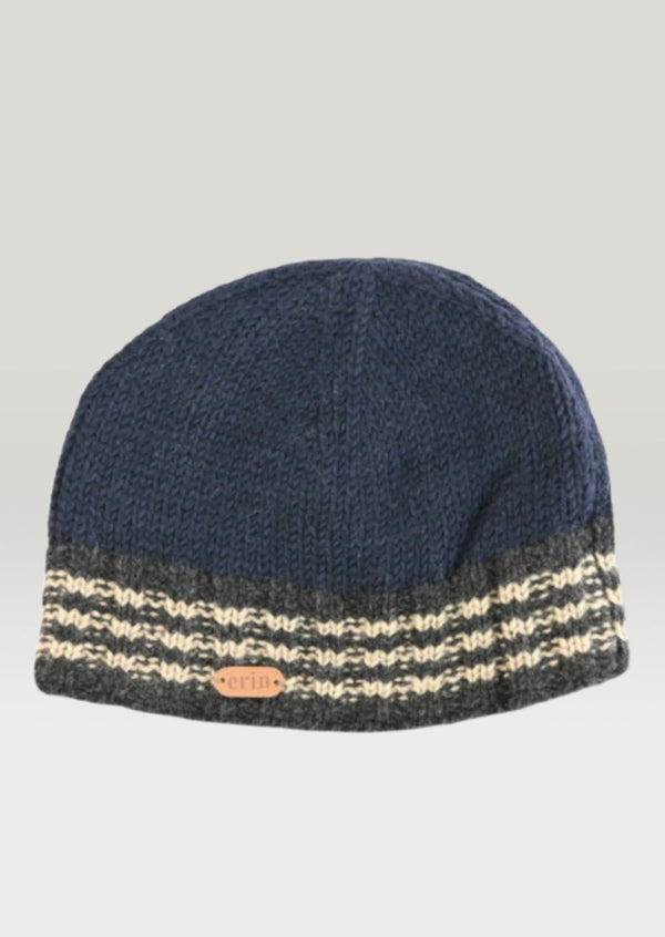 Erin Men's Rib Pullon Hat | Navy