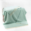 John Hanly Cashmere Merino Throw - Mint