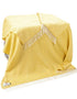 John Hanly Cashmere Merino Throw - Yellow