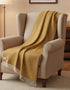 John Hanly Cashmere Merino Throw | Mustard