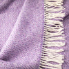 John Hanly Cashmere Throw - Lavender Purple